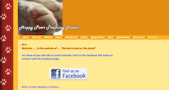 Desktop Screenshot of happypawstreats.com.au